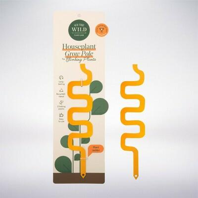 Lost in the Forrest Houseplant Grow Pole Yellow Plant Support Stake