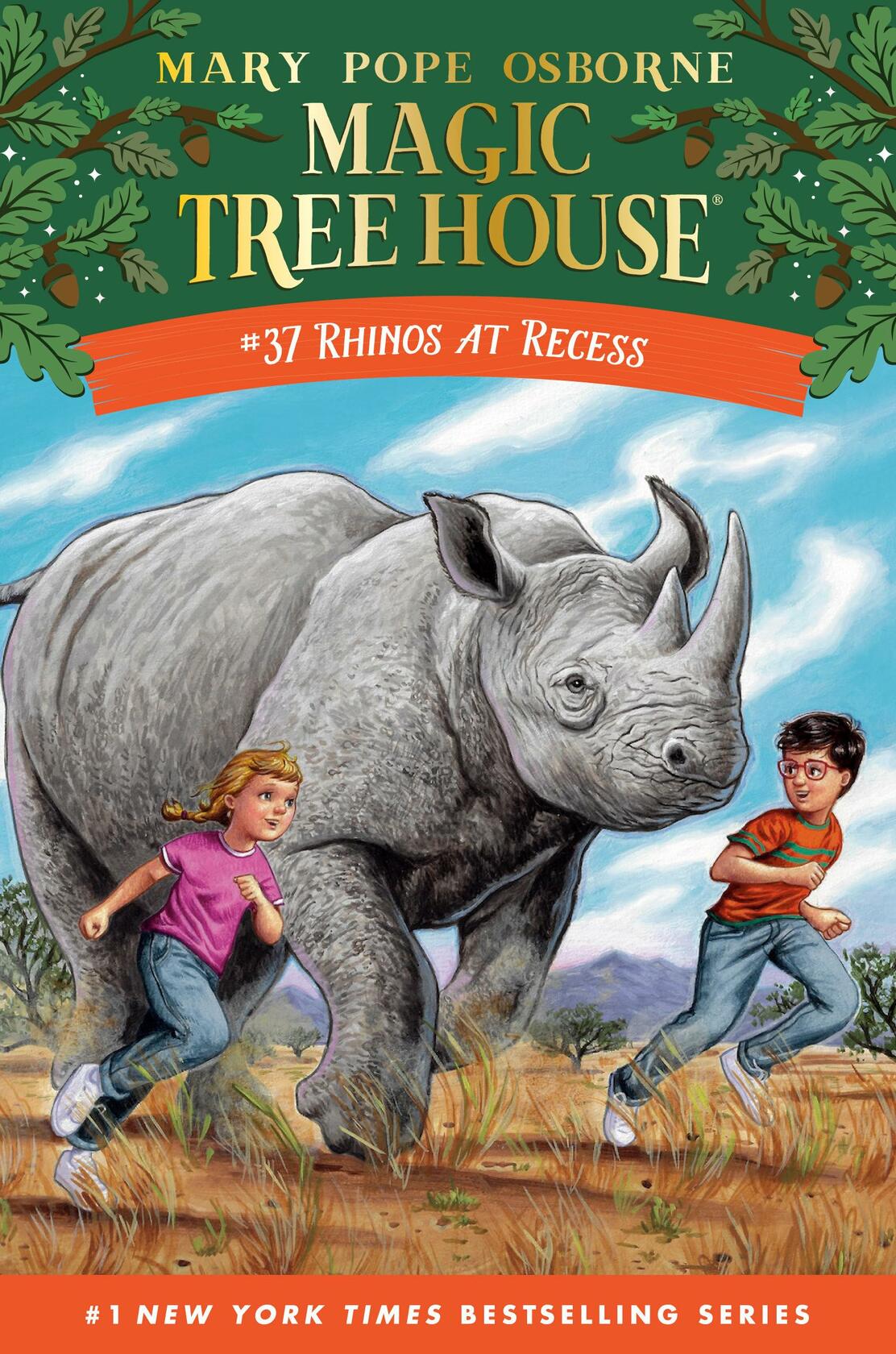 Mary Pope Osborne Rhinos at Recess Magic Tree House Hardcover Book