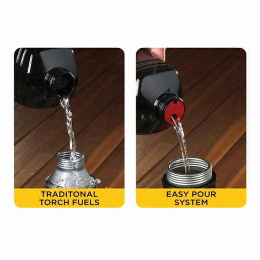 TIKI CITRONELLA Fuel 100 OZ Plastic Torch Fuel Easy Pour System