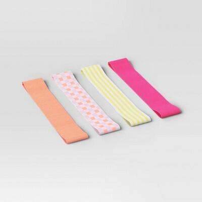 Sun Squad™ 4pk Towel Bands Warm Colorway Multicolor Polyester