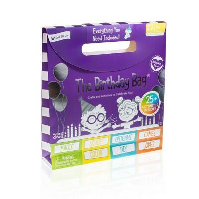 Open The Joy Birthday GiftBag Creative Activity Set with Fun Toys&Crafts