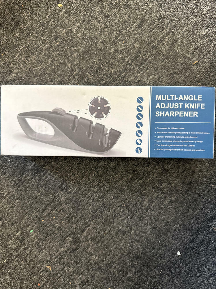 Erised's bifrost Professional 5-Angle Adjustable Knife Sharpener Tool Black