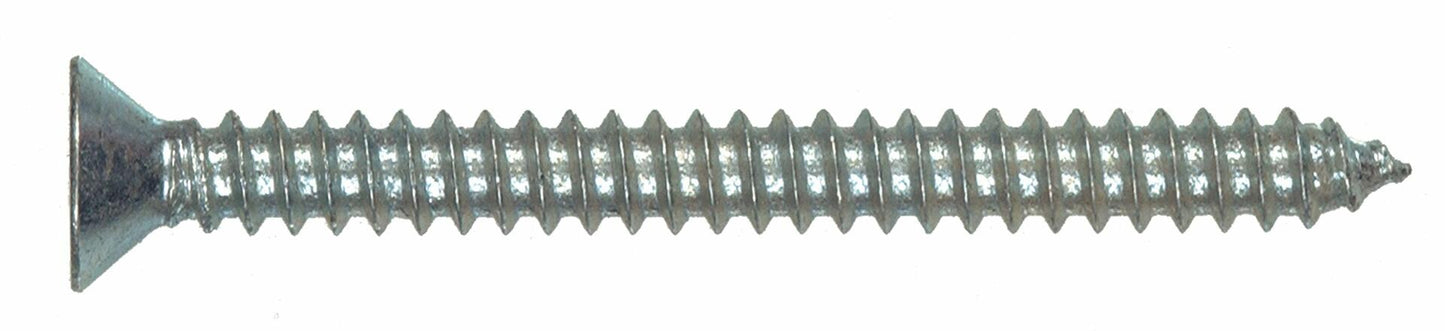 Hillman Group 490265 Flat Head Phillips Sheet Metal Screw 6x1.5in 10-Pack