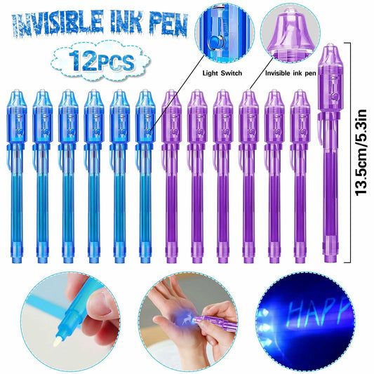 U-PTYTM Snowflake Birthday Party Favors Set Kids Girl Winter 12pcs Purple Blue