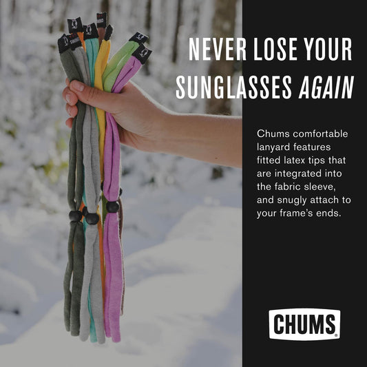 Chums Original Cotton Eyewear Retainer Adjustable Strap Dark Forest USA
