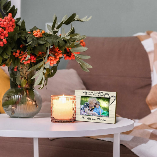 Foyoulame Uncle 4x6 Wooden Photo Frame Tabletop Memaw Color