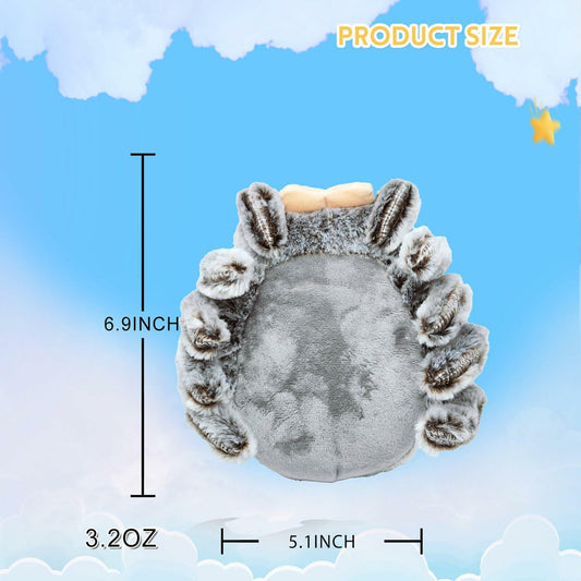 Nenzhu Spider Plush 6.9in Brown Cute Jumping Stuffed Animal Kids 3+ Size 6.9in