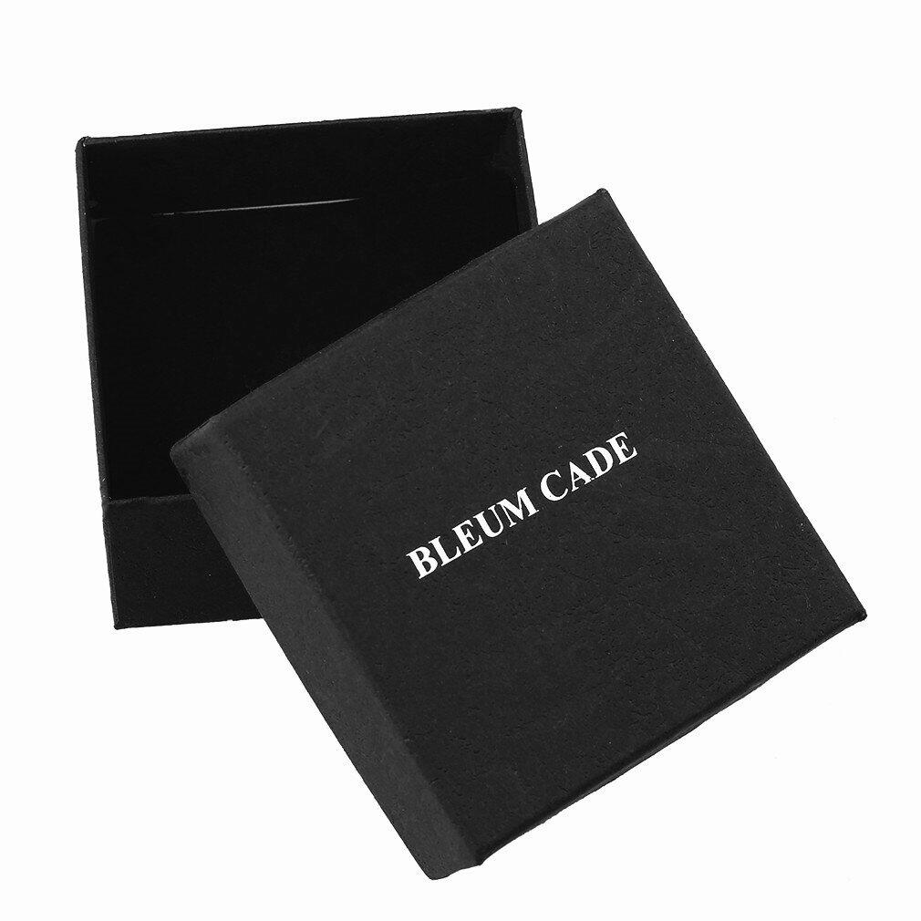 BLEUM CADE Black Agate Stone Necklace Double Pentagram Pendant