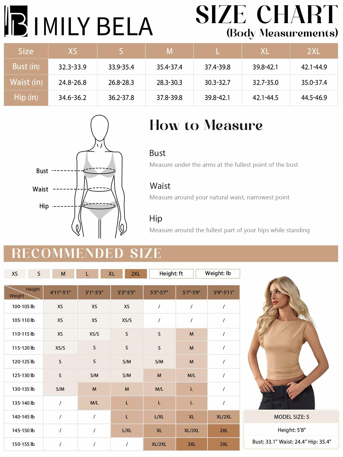 Imily Bela Womens Casual Tank Top Sleeveless Slim Fit Khaki Size L