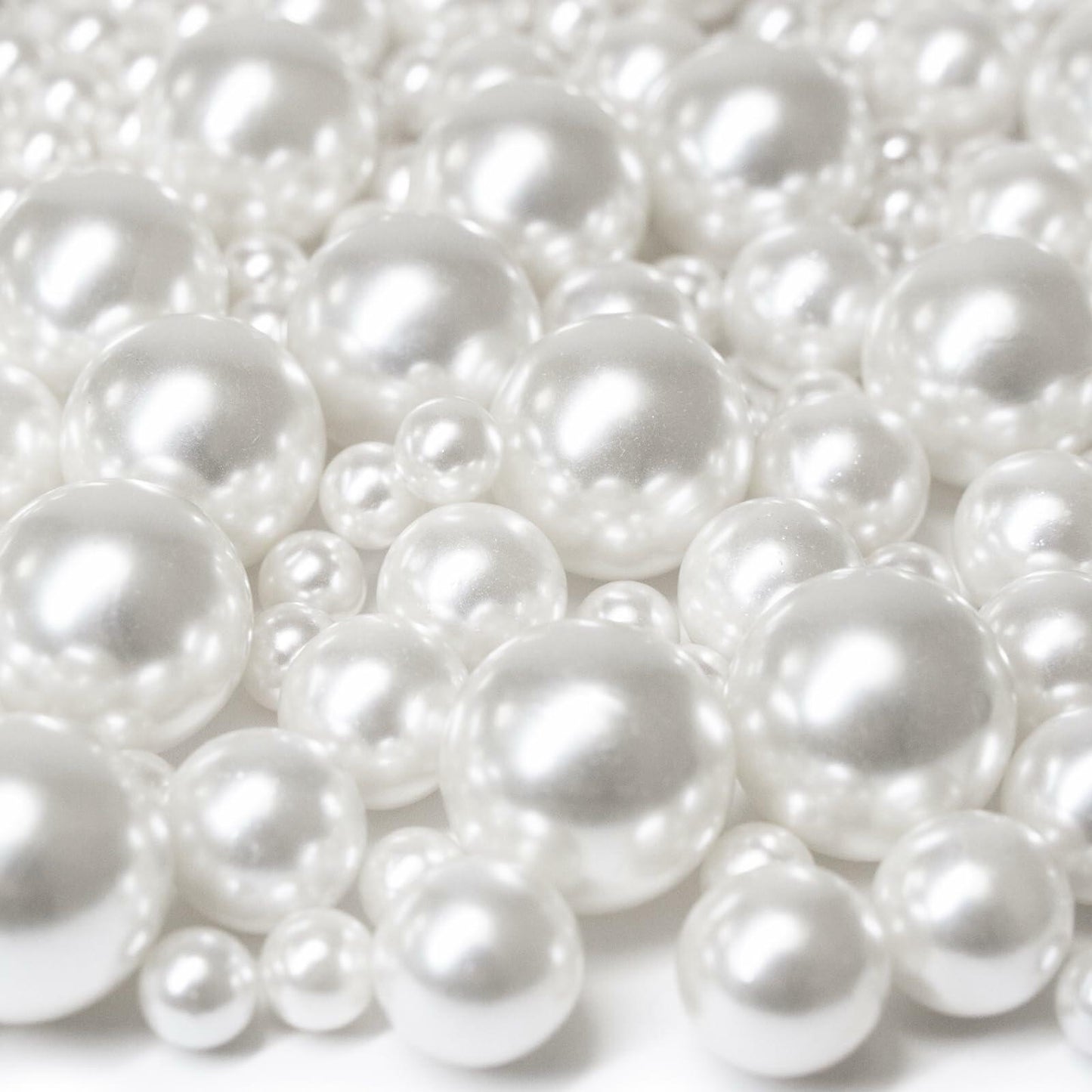 ORIKASO Transparent Water Beads Vase Fillers White 120,000 Small