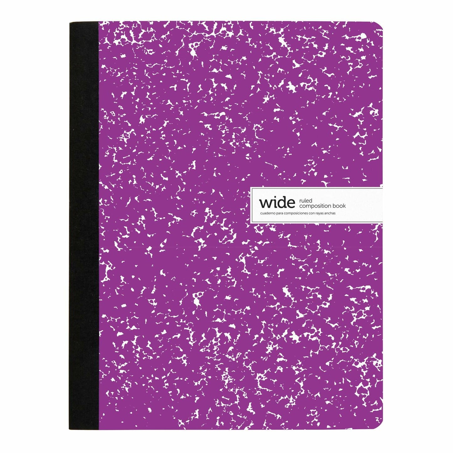 Office Depot Composition Notebook Wide Ruled Purple 100 Sheets 9.75x7.5