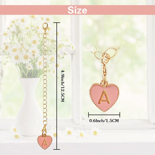 Yanmucy Letter U Charm Pendant 2Pcs Aluminum Adjustable Stanley Cup Accessory