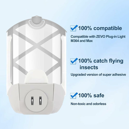 PTHTYWE ZEVO Refill Cartridge Kit Compatible with M364 Max 16 Pcs White