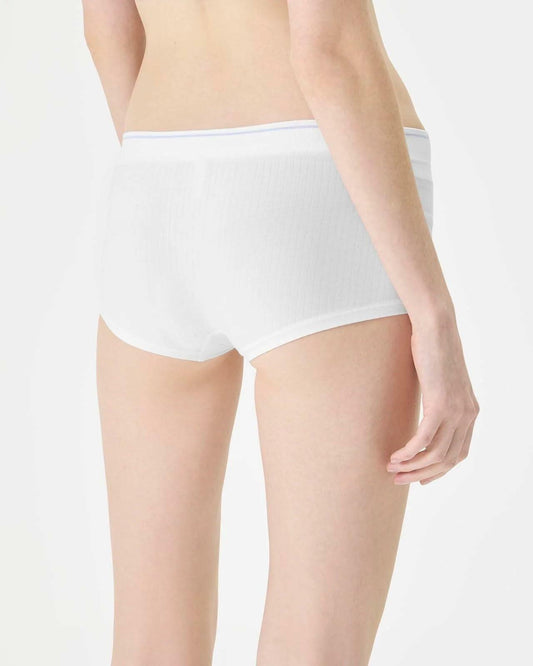 florence by mills Cozy Crush Seamless Boyshort White Size XS