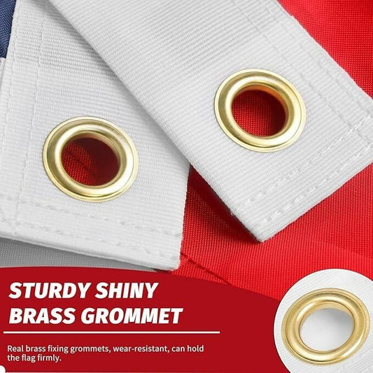 Vgmax Indestructible American Flag Patriotic Polyester 3x5ft Made in USA