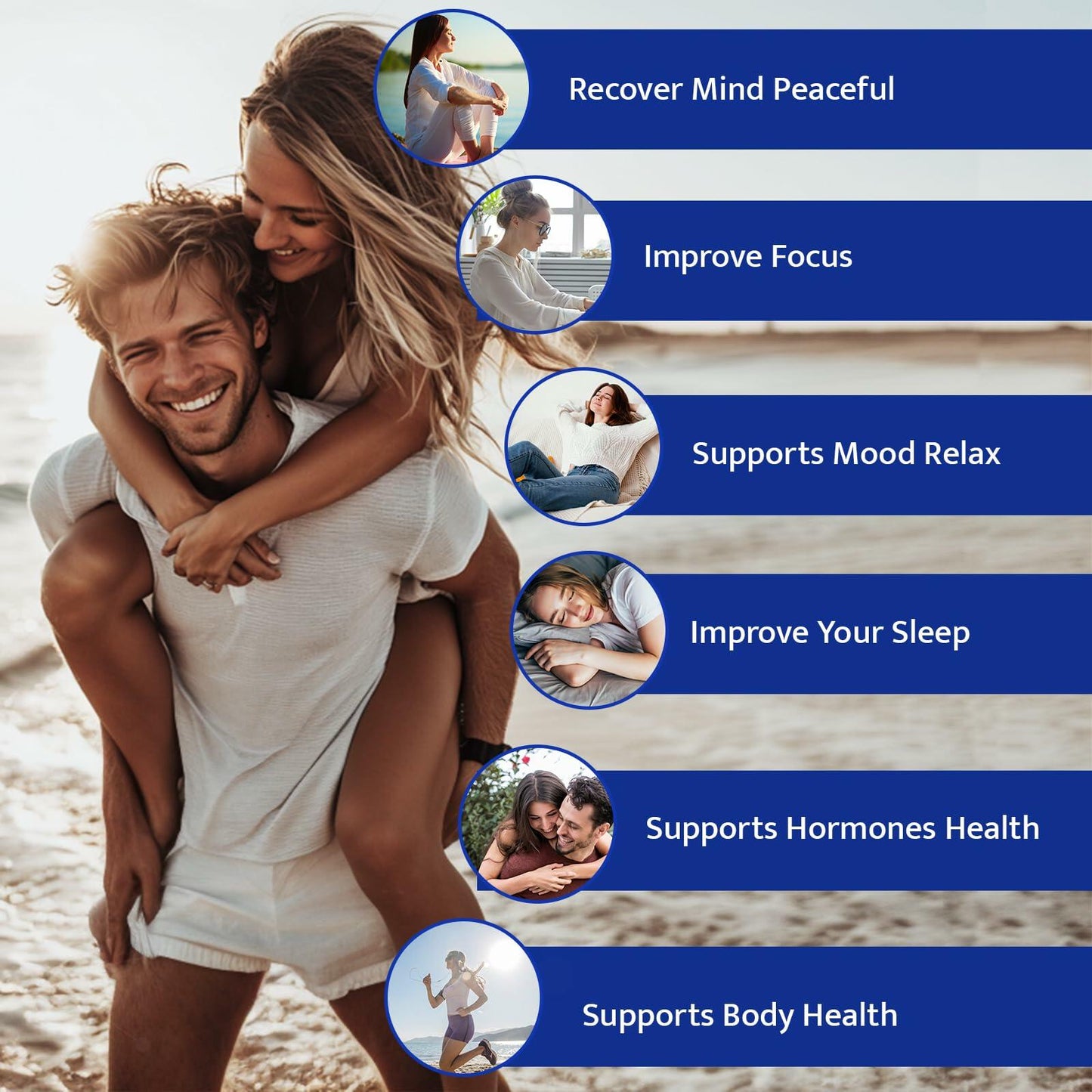 KAIAGERBE TOTAL HEALTH Magnesium Glycinate Gummies 100mg Ashwagandha 60 Ct