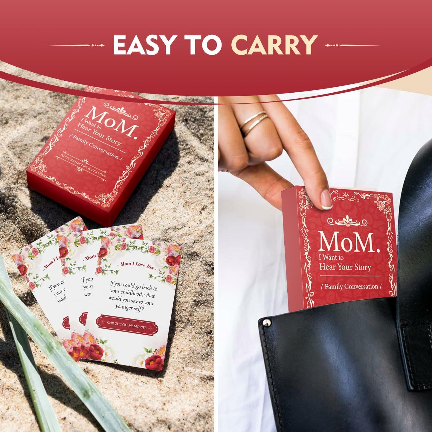 Dreambrook Mom Conversation Cards Meaningful Talk Mothers Day Gift