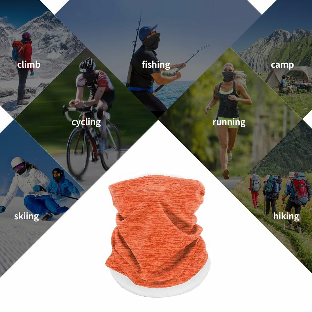 Neck Gaiter Face Cover Sun Protection Cooling Scarf for Men Women Motorcycle