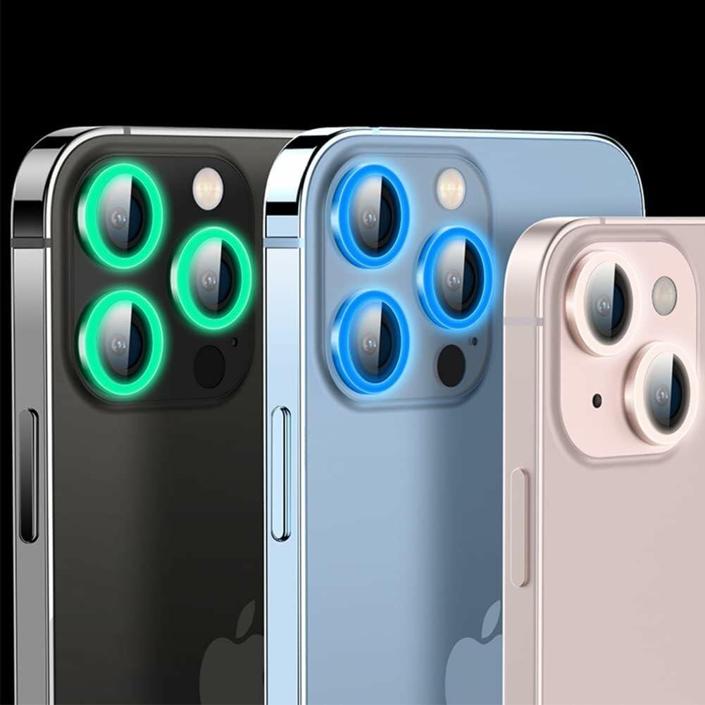 Generic Glow in The Dark iPhone 16 Pro Max Camera Lens Protector Pink