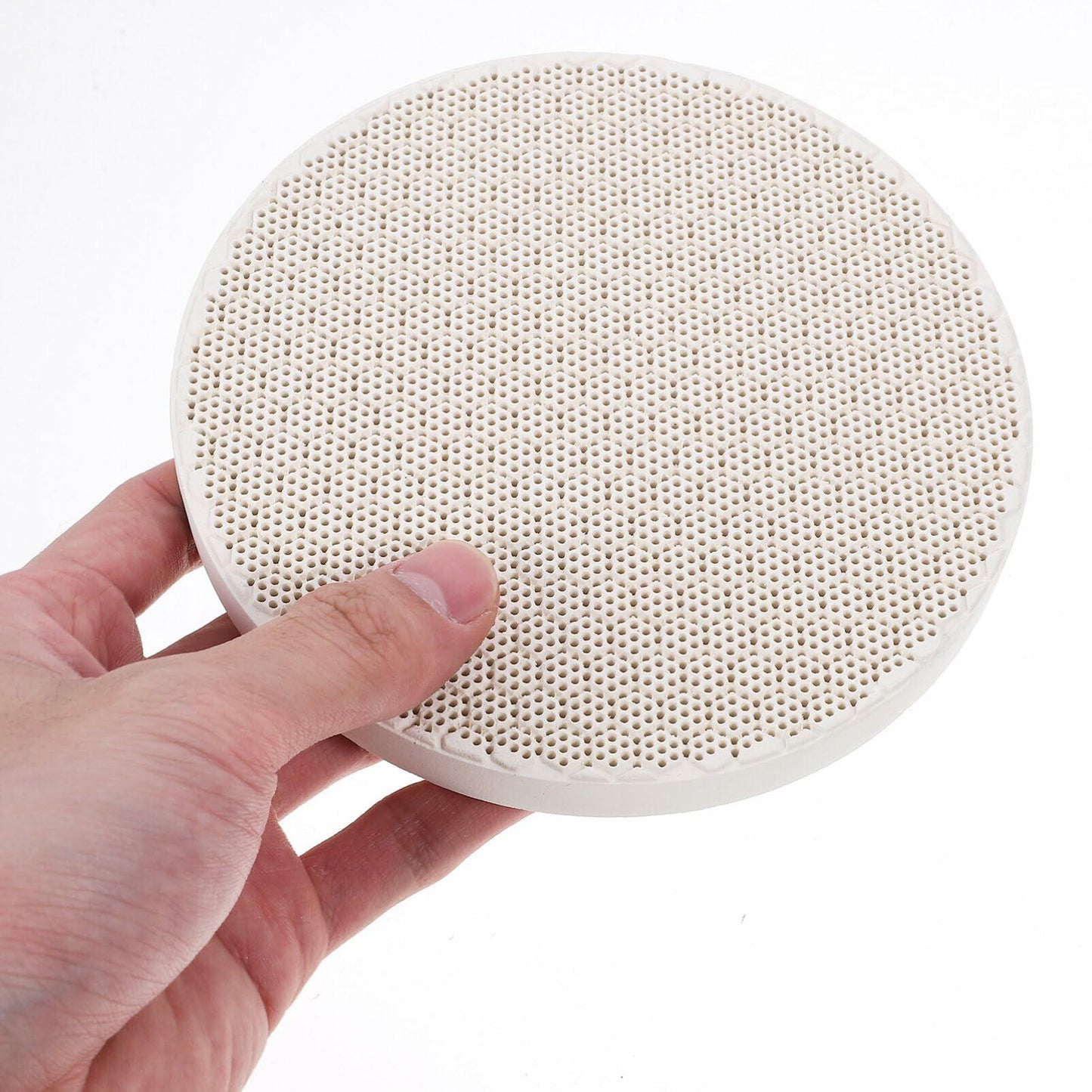 Tofficu Quartz Honeycomb Soldering Board Round 5.11x5.11x0.47in 2pcs As Shown