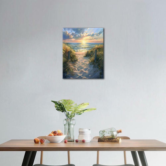 TUMOVO Flowers Paint by Numbers Kit DIY Acrylic Painting 16x20 Inch Canvas