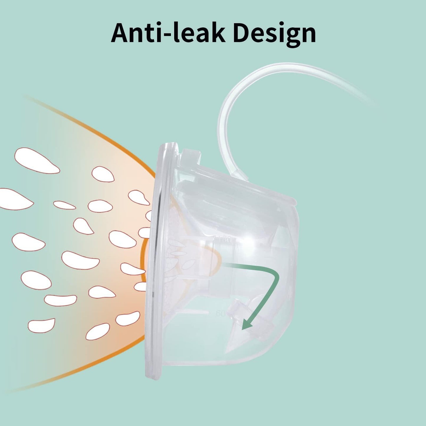 TOVVILD Breast Pump Milk Collection Cup 24mm A-double Collector Cups One Size