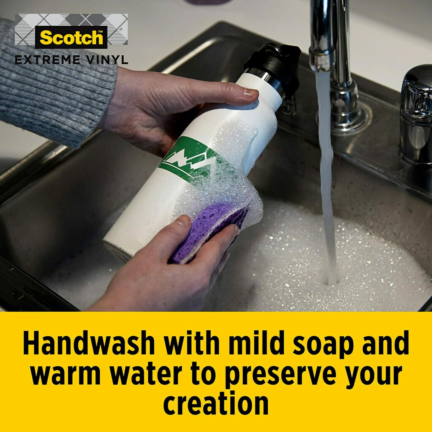 Scotch Extreme Premium Vinyl 12x24in Intense Blue Outdoor Automotive