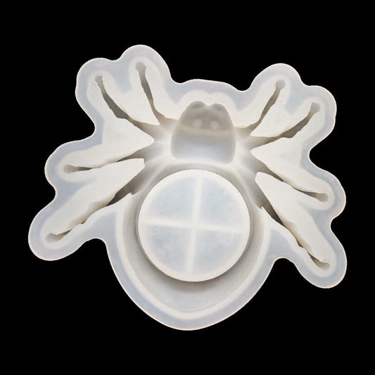 Fuehbur Spider Candle 3D Silicone Mold for Epoxy Resin DIY White