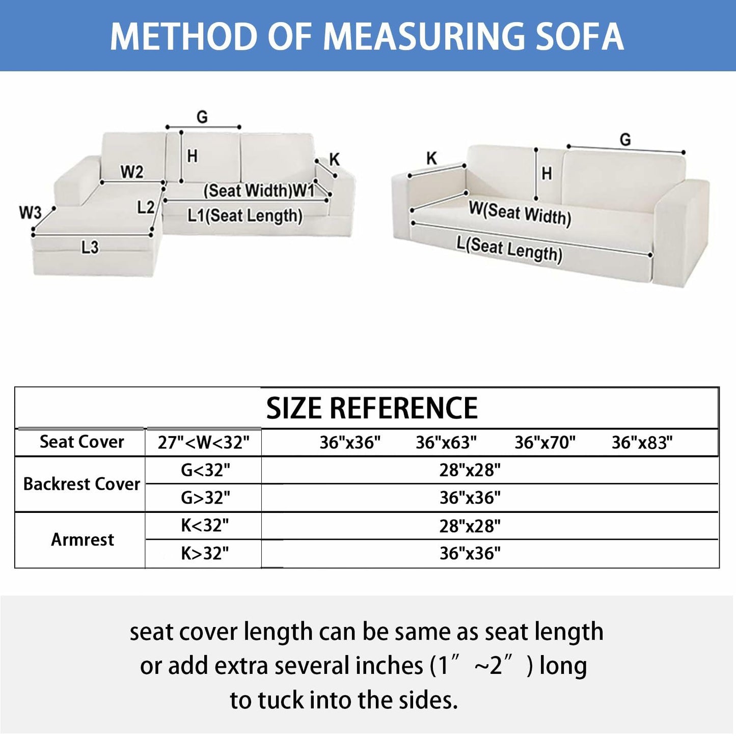 tianxinbaobei Plush Non-Slip Chenille Sofa Cover Light Gray 36x36 Armchair