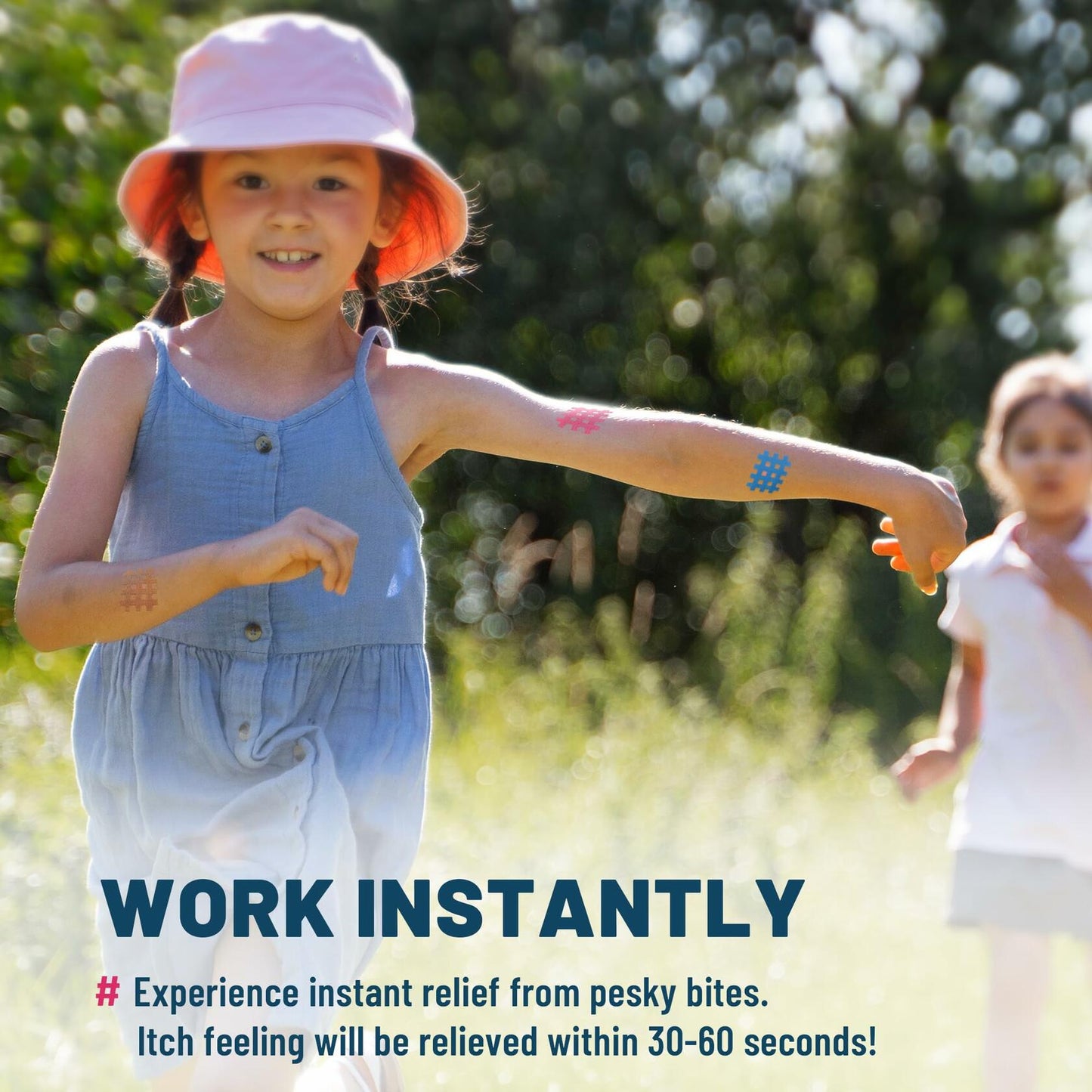 Oukken Bite Itch Relief Patches 81 Multi Patches Kids & Adults Anti Itch