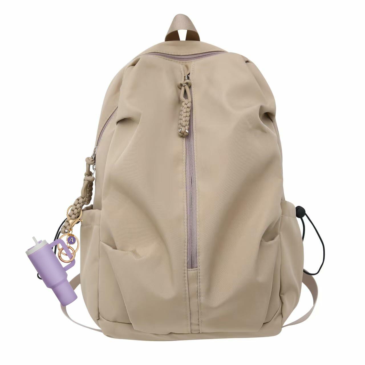 Sanyaa Initial Mini Cup Keychain Accessories for Stanley Purple E