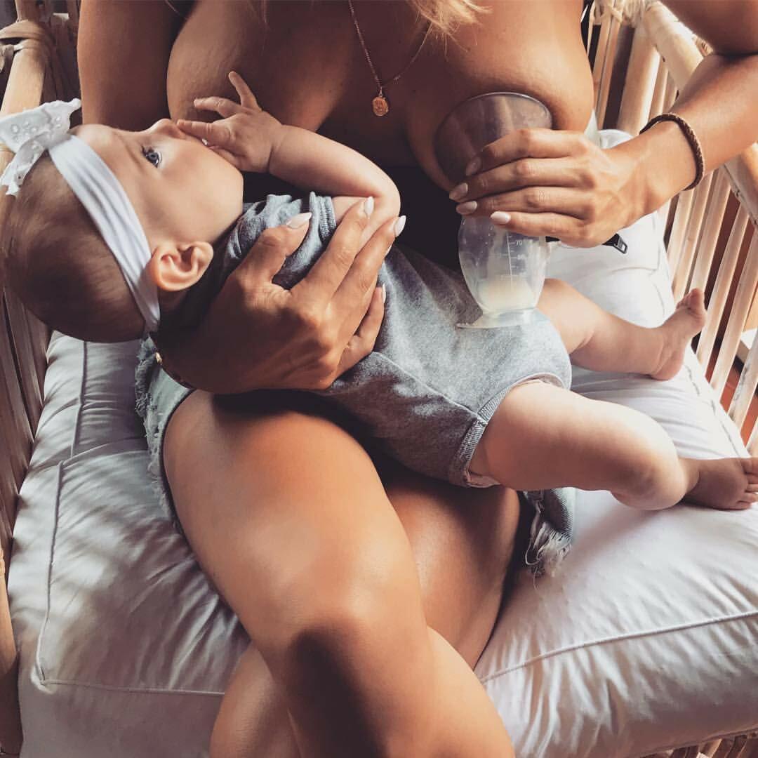 Haakaa Silicone Manual Breast Pump 4oz Clear BPA Free Food Grade Silicone