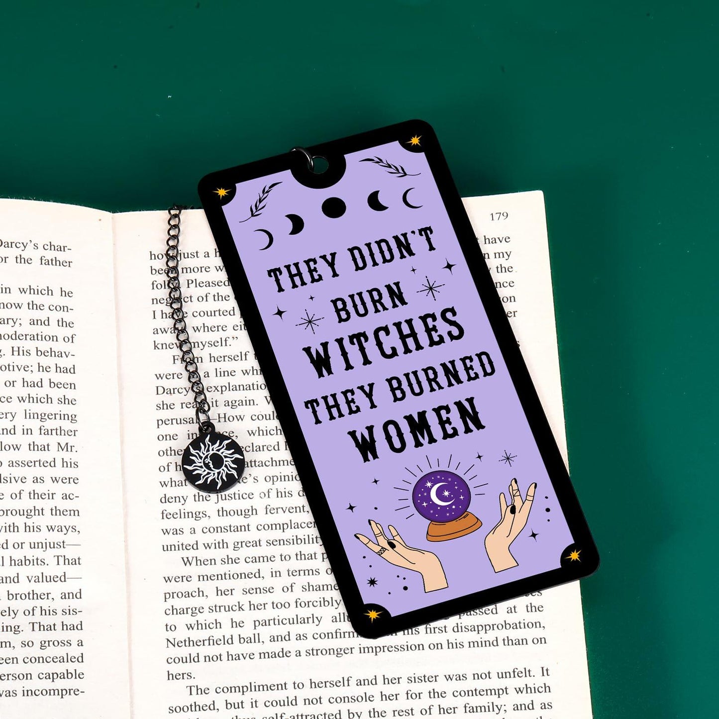 FOOZDEEVAAQ Feminist Gifts Purple Alloy Steel Anti Patriarchy Style