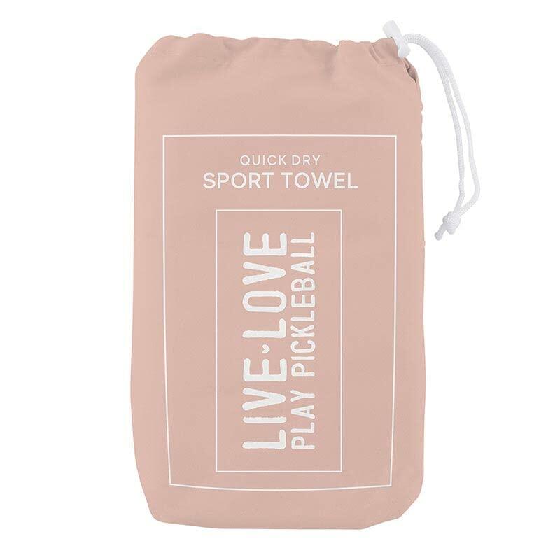 Santa Barbara Design Studio Microfiber Sport Towel 30x15 Live Love Play