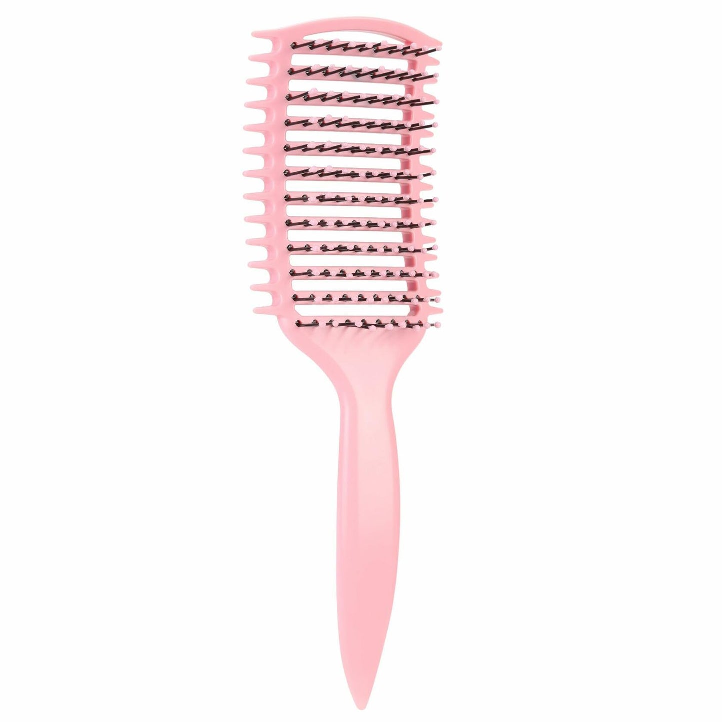 manrator Curl Defining Brush Vented Detangling Frizz Control Pink