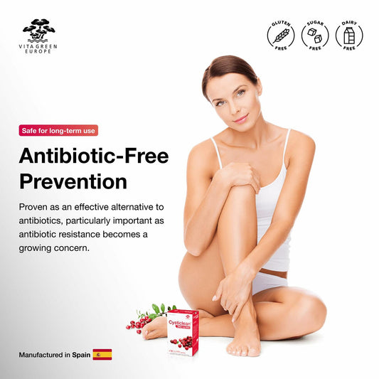 Cysticlean Cranberry PAC Supplement 240mg Sugar-Free Capsules 60 Capsules