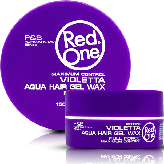 Redone Red One Aqua Hair Wax Black 150ml Hair Gel Wax Full Force