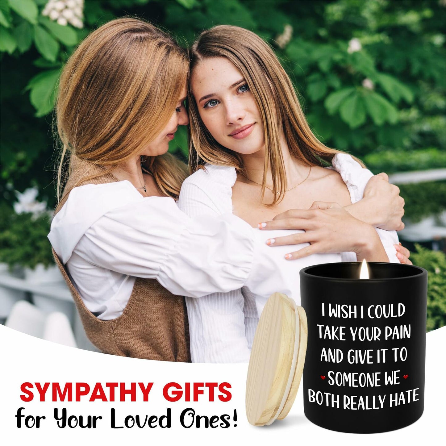 GAUDORA Vanilla Lavender Soy Wax Candle 10oz Comfort Scented Gift