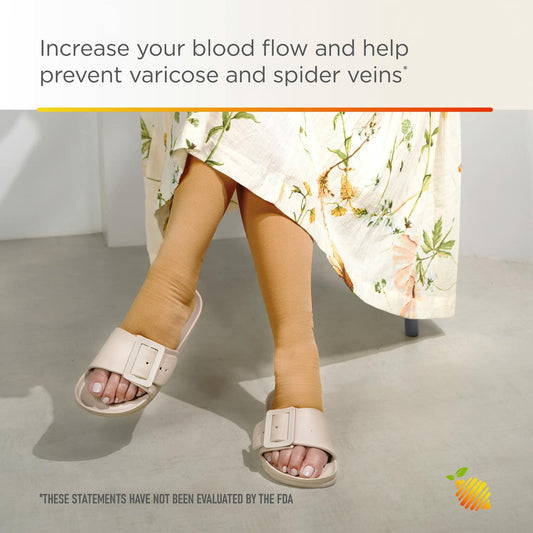 Lemon Hero Zipper Compression Socks Medical 20-30mmHg Open Toe Guard Beige 5XL