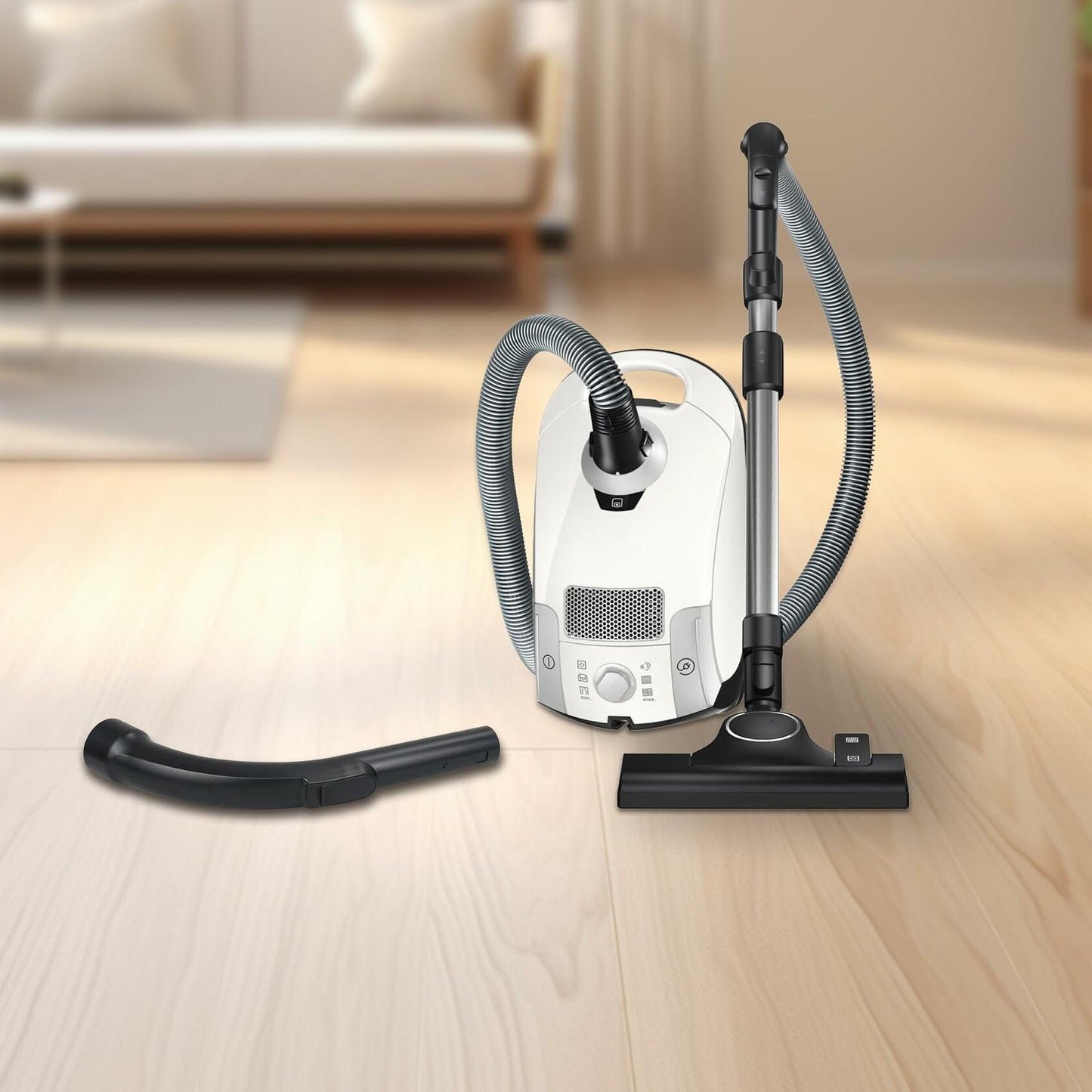 Generic Vacuum Hose for Miele Compact C1 C2 C3 S4 Black 13.1in 1 Pack