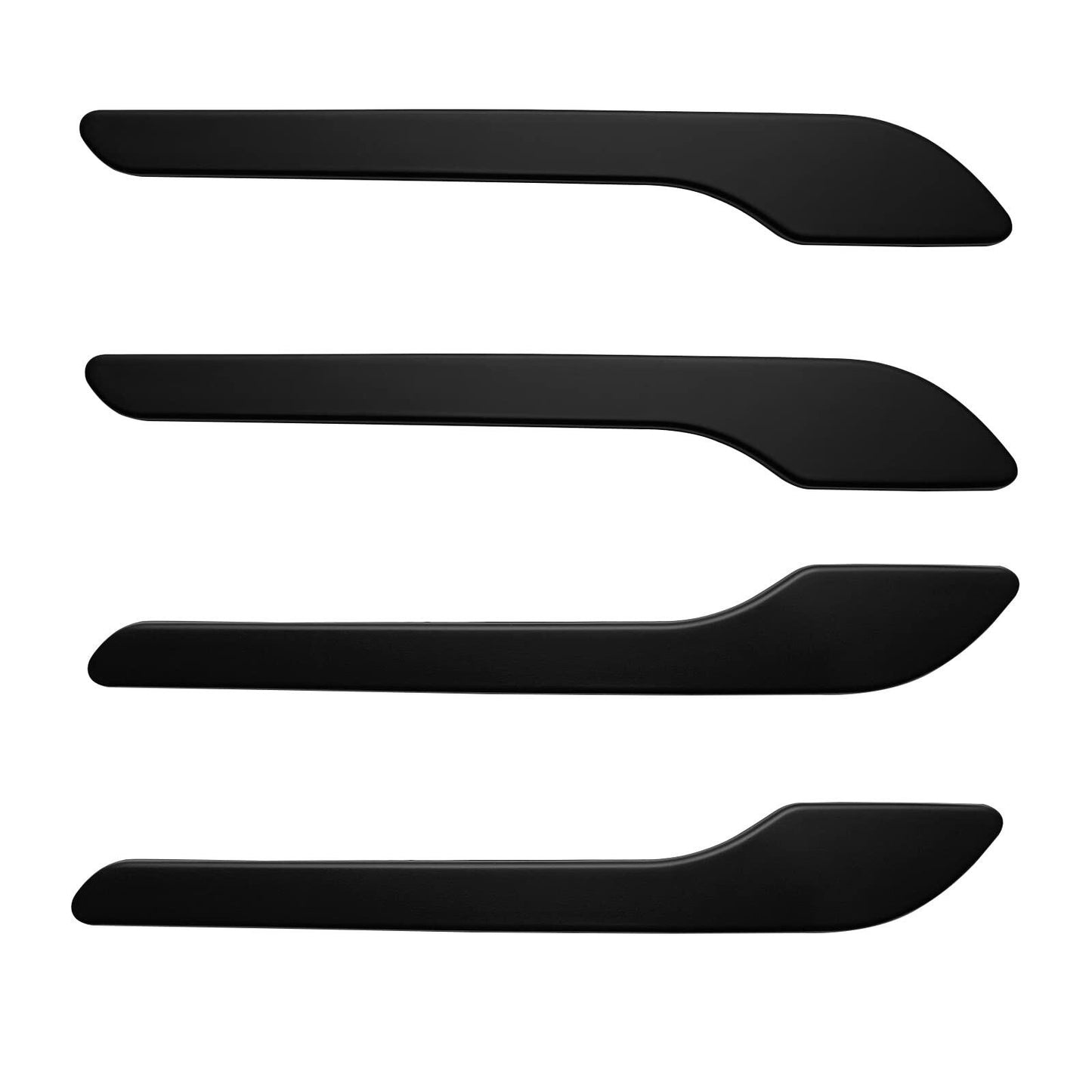 Generic Tesla Model 3/Y Door Handle Cover 4PCS ABS Scratch Guard Matte Black