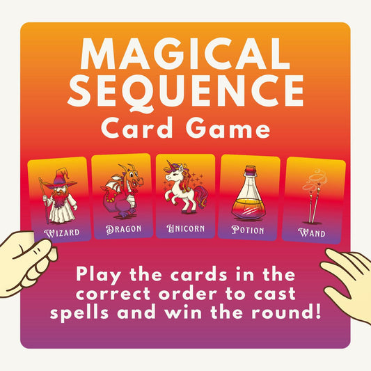 PIRATE WIZARDS Wizards Dragons Unicorns Card Game Fast Action 3-6 Players