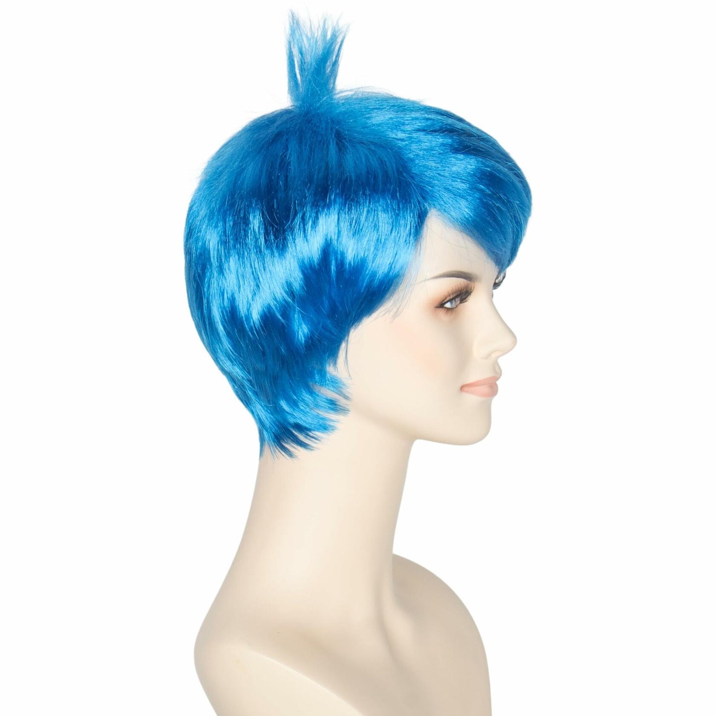 Yan Dream Women Short Straight Blue Pixie Cut Anime Cosplay Wig