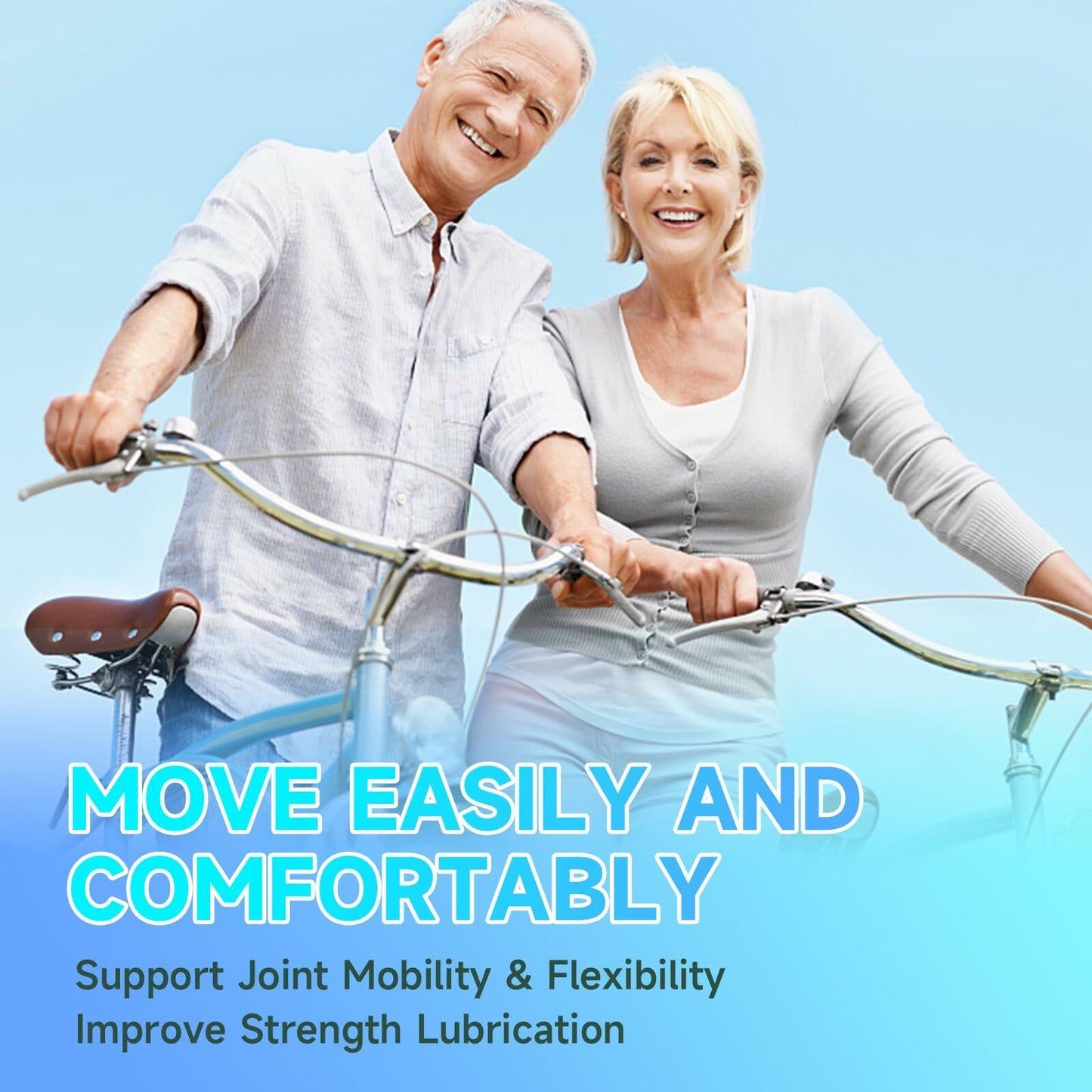 NutriVigor Glucosamine Chondroitin MSM Elderberry Gummies Blueberry 60ct