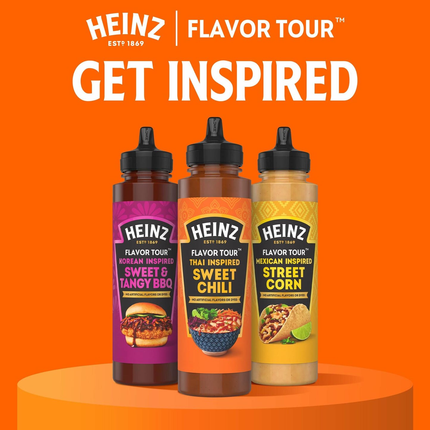 HEINZ Flavor Tour Thai Inspired Sweet Chili Sauce 10 fl oz Bottle