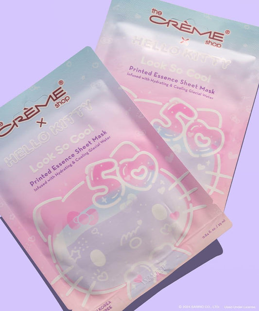 The Crème Shop Hello Kitty Look So Cool Essence Sheet Mask Pack of 12