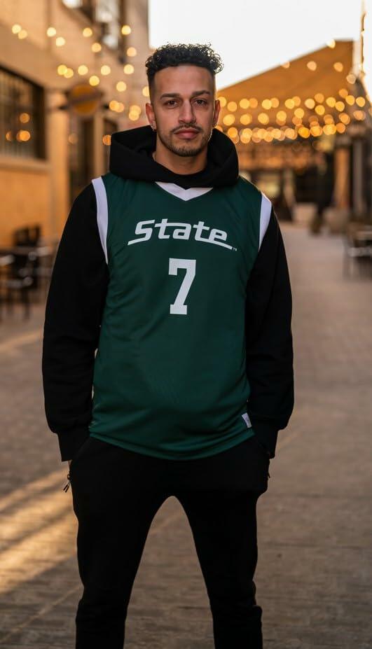 Genuine Collective Michigan State Spartans Women's Basketball Green Large
