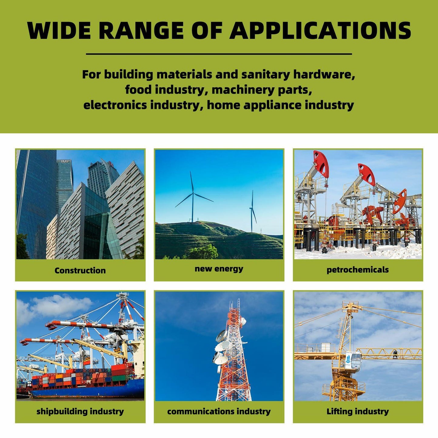 DLBEEM 150Pcs 8x3/4" White Carbon Steel Phillips Wood Screws Kit