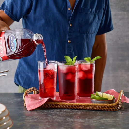 Ocean Spray Cran-Energy Cranberry Raspberry Energy Juice Drink 10oz 6ct