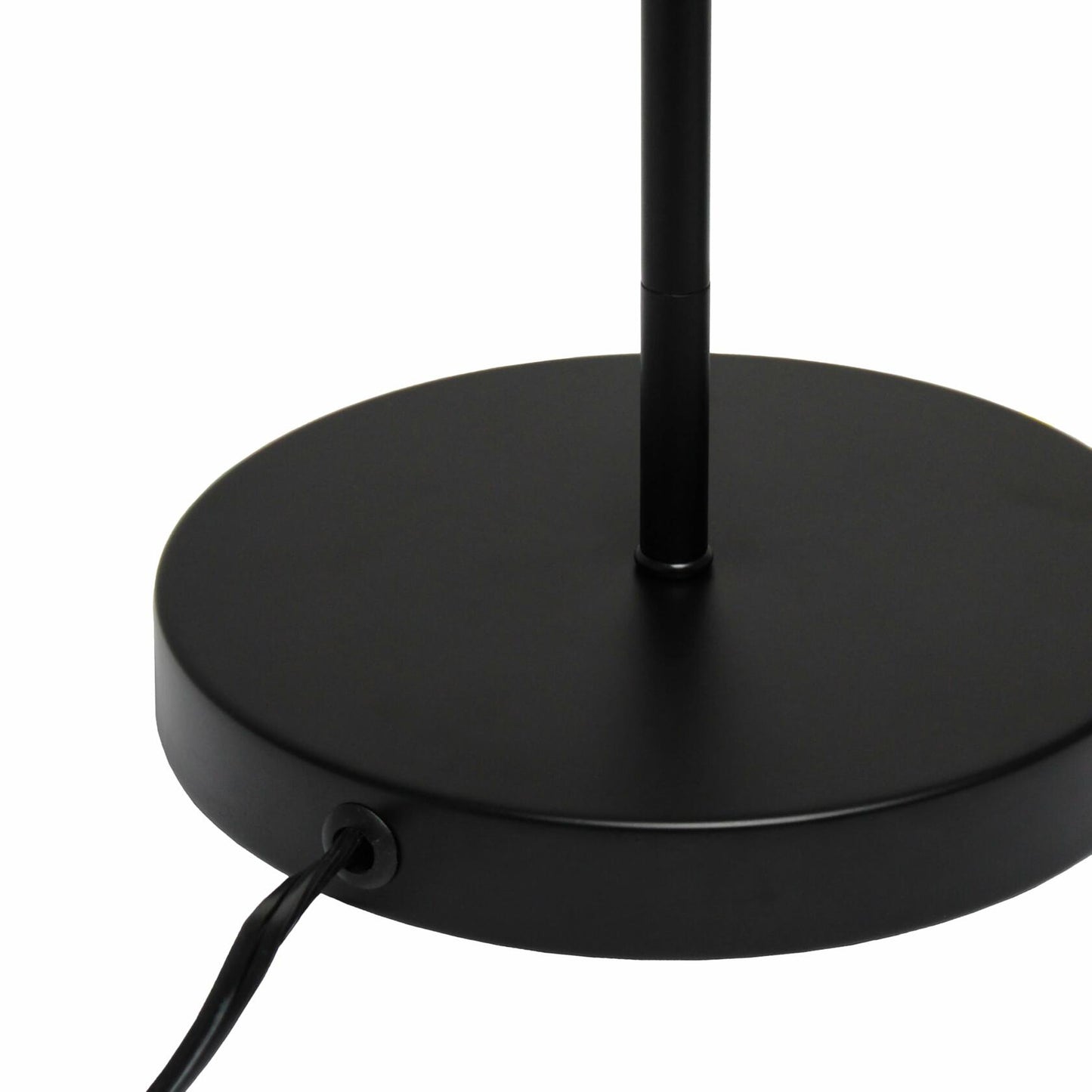 Simple Designs LT1237-BLK 24" Cosmic Glow Orb Table Lamp Black Brass